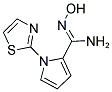 N'-HYDROXY-1-(1,3-THIAZOL-2-YL)-1H-PYRROLE-2-CARBOXIMIDAMIDE CAS#: 685107-91-9
