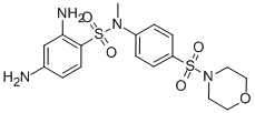 N-METHYL-N-[(MORPHOLIN-4-YL)SULFOPHENYL]-2,4-DIAMINO-BENZENESULFONAMIDE CAS#: 177159-47-6