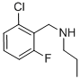 N-(N-PROPYL)-2-CHLORO-6-FLUOROBENZYLAMINE CAS#: 62924-65-6