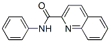 N-Phenyl-2-quinolinecarboxamide CAS#: 7477-46-5
