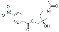N-[(R)-3-Hydroxy-3-methyl-4-[(4-nitrobenzoyl)oxy]butyl]acetamide CAS#: 64018-50-4