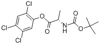 N-TERT-BUTOXYCARBONYL-L-ALANINE-2,4,5-TRICHLOROPHENYL ESTER CAS#: 7586-94-9