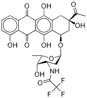 N-(Trifluoroacetyl)-1-desMethyl Daunorubicin CAS#: 68594-06-9