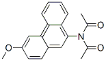 N-acetyl-N-(3-methoxyphenanthren-9-yl)acetamide CAS#: 7470-56-6