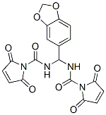 N-[benzo[1,3]dioxol-5-yl-[(2,5-dioxopyrrole-1-carbonyl)amino]methyl]-2 ,5-dioxo-pyrrole-1-carboxamide CAS#: 6959-98-4