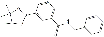 N-benzyl-5-(4,4,5,5-tetraMethyl-1,3,2-dioxaborolan-2-yl)nicotinaMide CAS#: 625470-38-4
