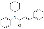 N-cyclohexyl-N,3-diphenyl-prop-2-enamide CAS#: 6631-20-5