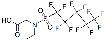 N-ethyl-N-[(undecafluoropentyl)sulphonyl]glycine CAS#: 68957-31-3