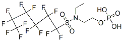 N-ethyltridecafluoro-N-[2-(phosphonooxy)ethyl]hexanesulphonamide CAS#: 67969-65-7
