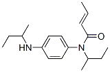 N-sec-Butyl-N-[4-(sec-butylamino)phenyl]-2-butenamide CAS#: 63992-54-1