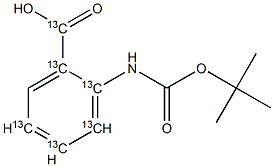 N-(tert-Butyloxy)carbonyl Anthranilic Acid-13C6 CAS#: 176850-22-9