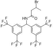 N1-DI[3,5-DI(TRIFLUOROMETHYL)PHENYL]METHYL-3-BROMOBUTANAMIDE CAS#: 680579-72-0