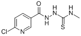 N1-METHYL-2-[(6-CHLORO-3-PYRIDYL)CARBONYL]HYDRAZINE-1-CARBOTHIOAMIDE CAS#: 680217-45-2