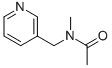 N1-METHYL-N1-(3-PYRIDYLMETHYL)ACETAMIDE CAS#: 69966-50-3