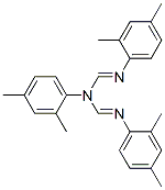 N1,N2-Bis(2,4-dimethylphenyl)-N1-(2,4-dimethylphenyliminomethyl)methanamidine CAS#: 69687-74-7