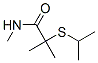 N,2-Dimethyl-2-(isopropylthio)propionamide CAS#: 67465-95-6