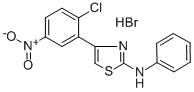 N2-PHENYL-4-(2-CHLORO-5-NITROPHENYL)-1,3-THIAZOL-2-AMINE HYDROBROMIDE CAS#: 648409-23-8