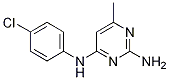 N4-(4-chloro-phenyl)-6-methyl-pyrimidine-2,4-diamine CAS#: 7752-45-6