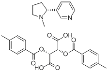 (+)-NICOTINE (+)-DI-P-TOLUOYLTARTRATE SALT CAS#: 68935-27-3