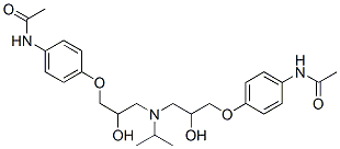 N,N'-[[(1-methylethyl)imino]bis[(2-hydroxy-3,1-propanediyl)oxy-4,1-phenylene]]bisacetamide CAS#: 68959-60-4