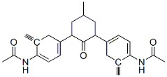 N,N'-[(5-methyl-2-oxo-1,3-cyclohexanediylidene)bis(methylidyne-4,1-phenylene)]bis(acetamide) CAS#: 67939-84-8