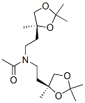 N,N-Bis[2-[(S)-2,2,4-trimethyl-1,3-dioxolan-4-yl]ethyl]acetamide CAS#: 64061-18-3