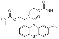 N,N-Bis(2-(((methylamino)carbonyl)oxy)ethyl)-2-methoxy-10H-phenothiazi ne-10-carboxamide CAS#: 65241-08-9