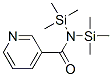 N,N-Bis(trimethylsilyl)-3-pyridinecarboxamide CAS#: 69688-12-6