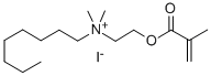 N,N-DIMETHYL-N-(2-[METHACRYLOYL]ETHYL)-N-(1-OCTYL)AMMONIUM IODIDE CAS#: 63175-06-4