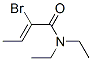 N,N-Diethyl-2-bromo-2-butenamide CAS#: 63992-51-8