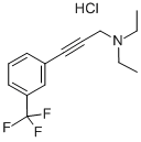N,N-Diethyl-3-(3-(trifluoromethyl)phenyl)-2-propyn-1-amine hydrochlori de CAS#: 65126-78-5