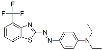 N,N-Diethyl-4-[[4-(trifluoromethyl)benzothiazol-2-yl]azo]benzenamine CAS#: 60388-24-1