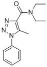N,N-Diethyl-5-methyl-1-phenyl-1H-1,2,3-triazole-4-carboxamide CAS#: 63979-27-1