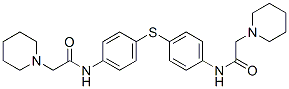 N,N'-[Thiobis(4,1-phenylene)]bis(1-piperidineacetamide) CAS#: 66603-25-6
