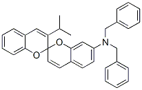 N,N-dibenzyl-3'-isopropyl-2,2'-spirobi[2H-1-benzopyran]-7-amine CAS#: 68589-67-3