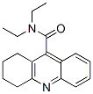 N,N-diethyl-5,6,7,8-tetrahydroacridine-9-carboxamide CAS#: 7101-57-7