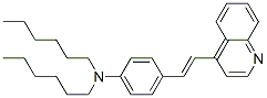 N,N-dihexyl-4-(2-quinolin-4-ylethenyl)aniline CAS#: 7498-22-8