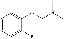 N,N-dimethyl-2-bromophenylethylamine CAS#: 7438-76-8