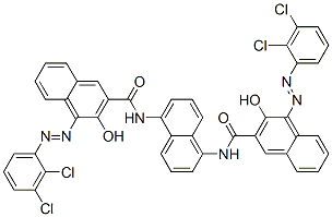 N,N'-naphthalene-1,5-diylbis[4-[(2,3-dichlorophenyl)azo]-3-hydroxynaphthalene-2-carboxamide] CAS#: 68516-75-6