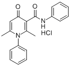 Nicotinamide, 1,4-dihydro-2,6-dimethyl-N,1-diphenyl-4-oxo-, monohydroc hloride CAS#: 65190-90-1