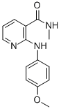 Nicotinamide, 2-(p-anisidino)-N-methyl- CAS#: 65423-33-8