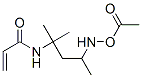 O-acetyl-N-[3-(acryloylamino)-1,3-dimethylbutyl]hydroxylamine CAS#: 68109-74-0