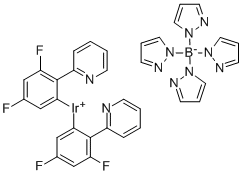 (OC-6-33)-Bis[3,5-difluoro-2-(2-pyridinyl-kN)phenyl-kC][tetrakis(1H-pyrazolato-kN1)borato(1-)-kN2,kN2']-iridium CAS#: 664374-03-2