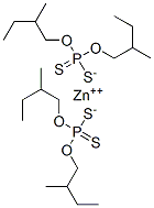 O,O'-bis(2-methylbutyl) hydrogen dithiophosphate, zinc salt CAS#: 64191-10-2