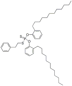 O,O-bis(dodecylphenyl) S-(phenylethyl) dithiophosphate CAS#: 68479-73-2