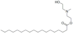 Octadecanoic acid 2-[(2-hydroxyethyl)methylamino]ethyl ester CAS#: 63833-72-7