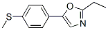 Oxazole, 2-ethyl-5-[4-(methylthio)phenyl]- (9CI) CAS#: 666702-85-8