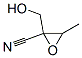 Oxiranecarbonitrile,  2-(hydroxymethyl)-3-methyl-  (9CI) CAS#: 176956-52-8
