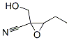 Oxiranecarbonitrile,  3-ethyl-2-(hydroxymethyl)-  (9CI) CAS#: 176956-53-9