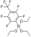 P-TRIFLUOROMETHYLTETRAFLUOROPHENYLTRIETHOXYSILANE CAS#: 561069-04-3